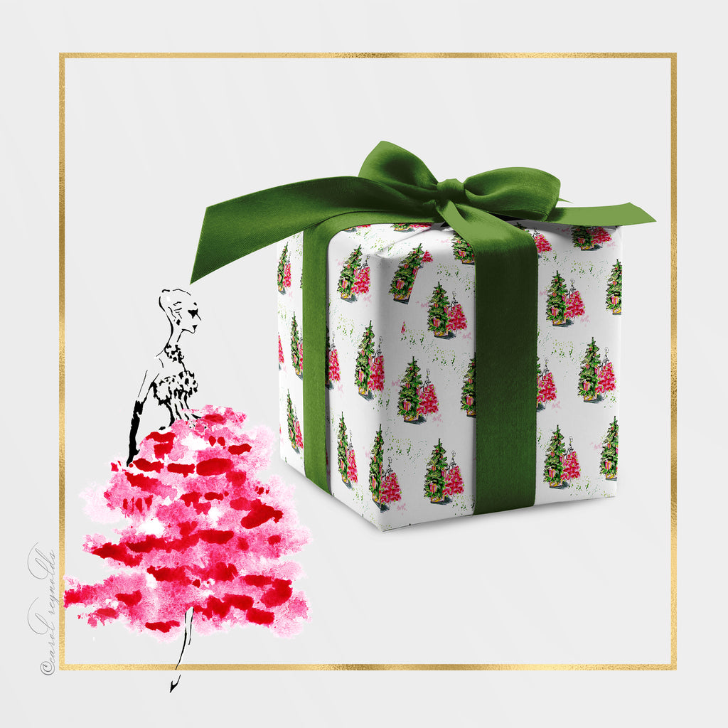 "Merry Chic-ness" Christmas Wrapping Paper