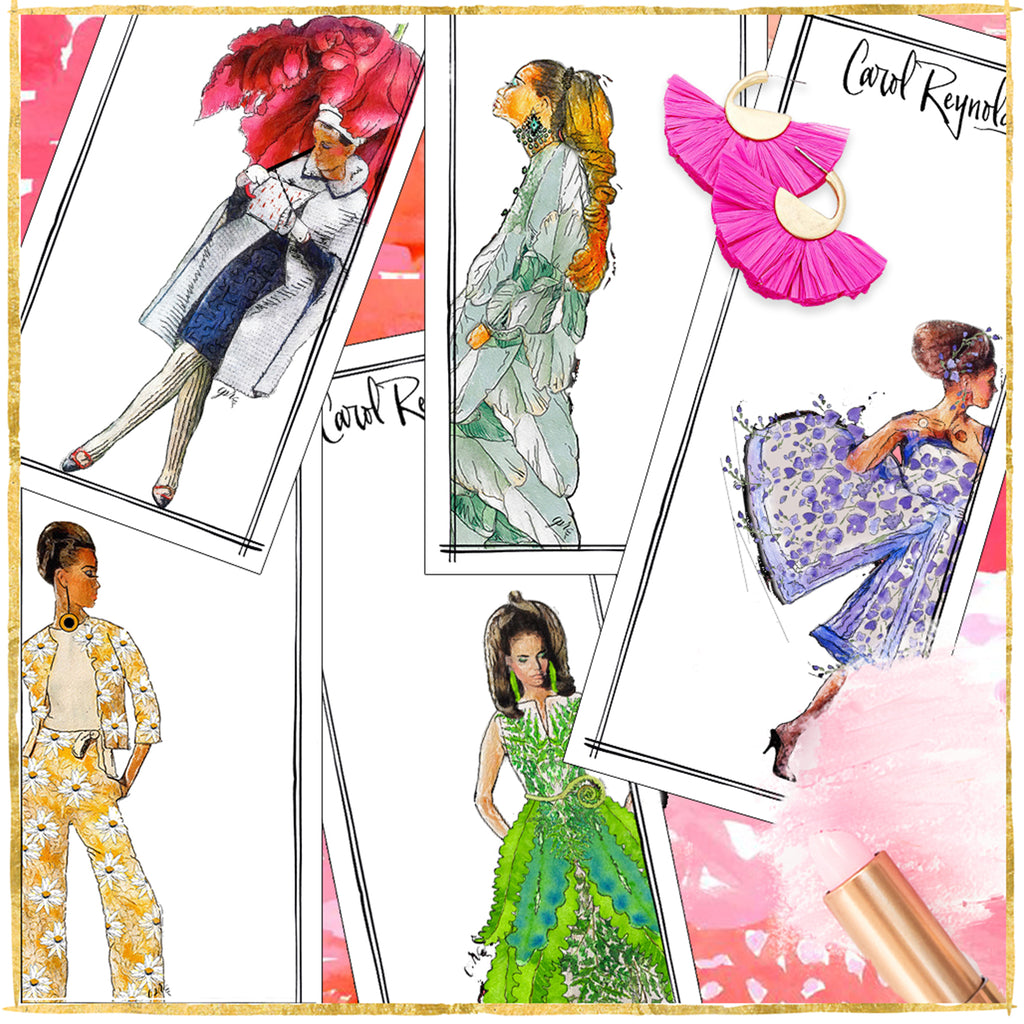 Fleurs de Couture Notecards