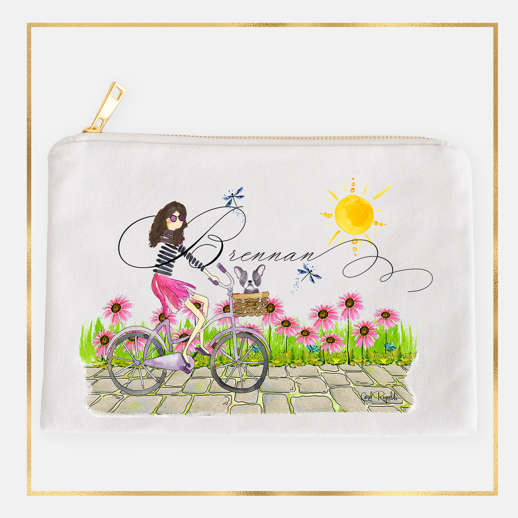 "Pedal Pusher" Make-Up Bags