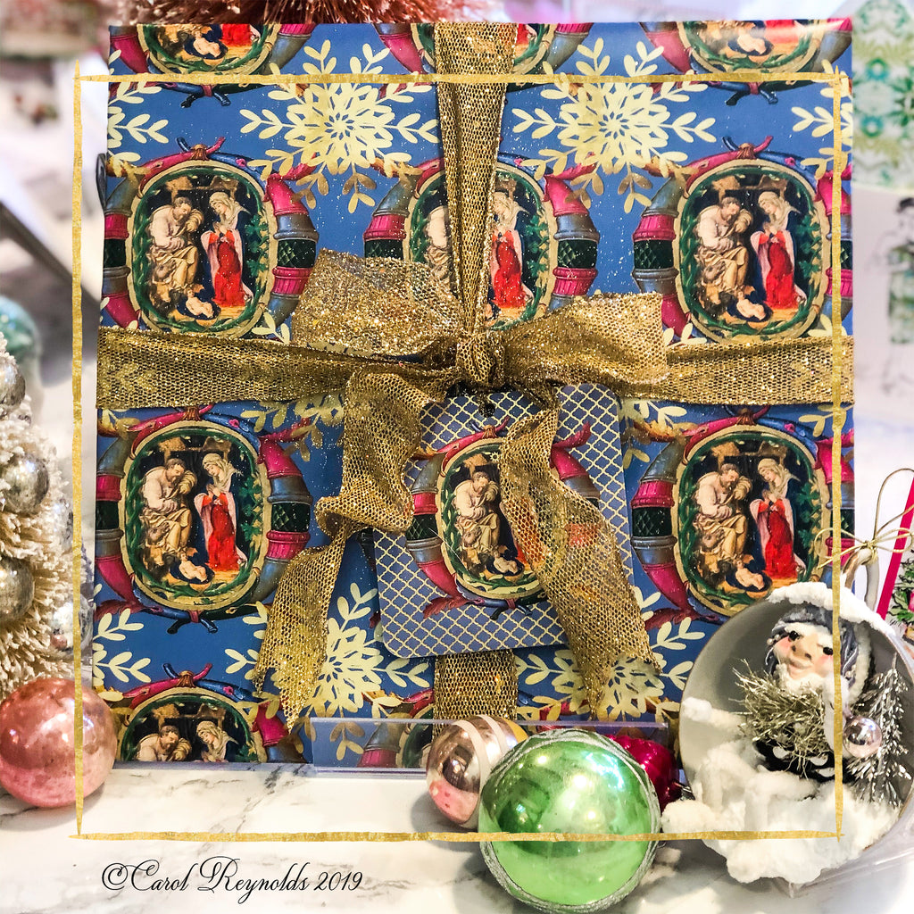 "O Holy Night" Christmas Wrapping Paper