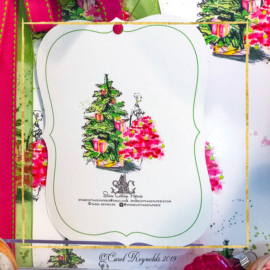 "Merry Chic-ness" Christmas Gift Tags